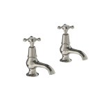 Lefroy Brooks Classic Krany wannowe stojące - zestaw Silver Nickel CH8054NK