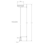 Lefroy Brooks Classic Lampa wisząca Chrom LB4007CP