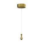 Lefroy Brooks Classic Lampa wisząca Antique Gold LB4007AG