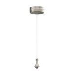 Lefroy Brooks Classic Lampa wisząca Silver Nickel LB4007NK
