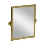 Lefroy Brooks Classic Lustro uchylne z mosiężną ramą Polished Brass LB4509PB