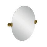 Lefroy Brooks Classic Lustro uchylne okrągłe Antique Gold LB4961AG