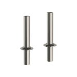 Lefroy Brooks Classic Przedłużki do zaworu grzejnikowego Silver Nickel LB1149NK