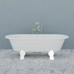 Lefroy Brooks Classic Wanna wolnostojąca 1937x610 mm Biały mat LB8643MW