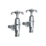 Lefroy Brooks Classic Zawory do grzejników łazienkowych Chrom FH1150CP