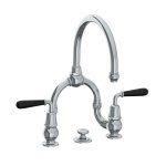 Lefroy Brooks La Chapelle Bateria umywalkowa 2-otworowa z korkiem automatycznym Chrom FB9000CP