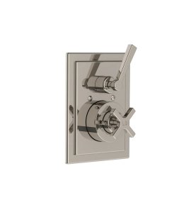 Lefroy Brooks Mackintosh Bateria termostatyczna natryskowa podtynkowa Silver Nickel MK8706NK