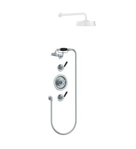 Lefroy Brooks Mackintosh Bateria natryskowa termostatyczna ze słuchawką prysznicową Chrom MB8803CP