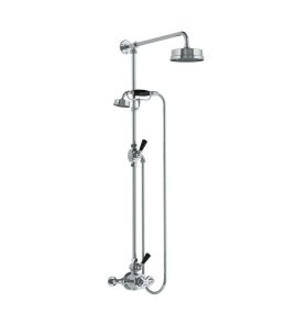 Lefroy Brooks Mackintosh Bateria natryskowa termostatyczna 2-otworowa z deszczownicą Ø 154 mm Chrom MK8703CP