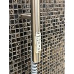 Mario Ray Grzejnik elektryczny 110x13 brushed steel 2.21.1102.15.P/BRS