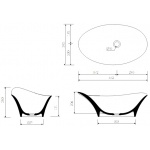 Marmorin Alice II Umywalka Nablatowa biała P 550 067 020 01 0 / P_U_002_02_0672