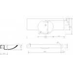 Marmorin Carme 130 Umywalka meblowa/nablatowa biała 260 130 020 01 0 / P_U_012_02_1300