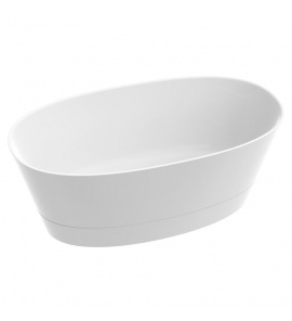 Marmorin Duo II Wanna wolnostojąca z białym panelem Biały P_W_536_10_1500