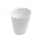 Marmorin Mia S Umywalka wolnostojąca-przyścienna biała P_S_557_02_0550