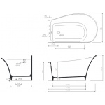 Marmorin Misa L Wanna narożna lewa biała 634 155 720 01 0 / P_W_057_02_1553