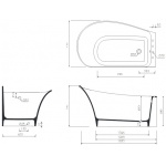 Marmorin Misa R Wanna narożna prawa biała 634 155 920 01 0 / P_W_057_03_1553