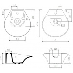 Marmorin Misa Umywalka nablatowa/wisząca biała 633 040 020 01 0 / P_U_057_01_0421