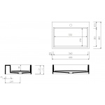 Marmorin Modico 600 Umywalka meblowa/nablatowa biała 350 060 020 01 0 / P_U_058_01_0600