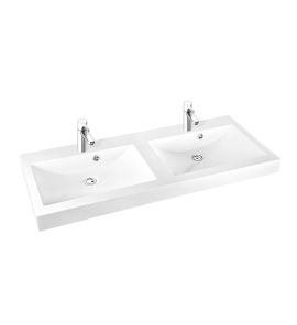 Marmorin Moira 120 Bis Duet Umywalka meblowa/wpuszczana w blat biała 280 120 221 01 0 / P_U_059_06_1200