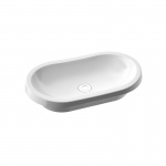 Marmorin Pia 700 Umywalka wpuszczana w blat/nablatowa biała 572 070 020 01 0 / P_U_070_03_0720