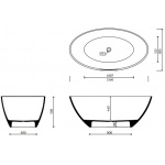 Marmorin Selia Wanna wolnostojąca biała 719 156 020 01 0 / P_W_075_03_1560
