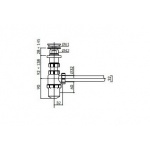 Marmorin Syfon z korkiem Click-Clack chrom ZPC