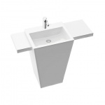 Marmorin Tebe 55 S Umywalka stojąca-przyścienna Biały P_S_082_10_0550