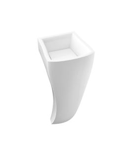 Marmorin Wave Umywalka stojąca-przyścienna biała 475 040 020 01 0 / P_S_098_01_0400