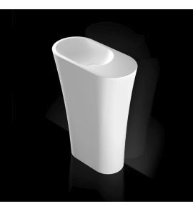 Marmorin Wega 600 L Umywalka stojąca-przyścienna biała P 515 060 720 01 0 / P_S_100_02_0607