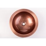 Umywalka Cobre Miedziana Nablatowa 35 cm SLUN-005.35