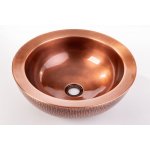 Umywalka Cobre Miedziana Nablatowa 46 cm SLUN-006.46