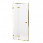 New Trendy Avexa Gold Drzwi wnękowe lewe 100x200 cm Złoty szczotkowany EXK-1718