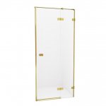 New Trendy Avexa Gold Drzwi wnękowe prawe 120x200 cm Złoty szczotkowany EXK-1723