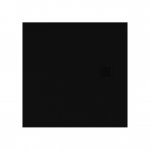 New Trendy Mori Brodzik kwadratowy 90x90x3 cm czarny B-0402