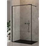 New Trendy New Modus Black Ścianka Prysznicowa Walk-In z ramką dekoracyjną 120x200 cm czarna EXK-0108