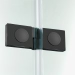 New Trendy New Soleo Black Kabina prysznicowa kwadratowa 90x90x195 cm D-0235A/D-0239A