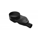 New Trendy Syfon brodzikowy Ø90 czarny S-0039