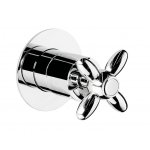 Newform Antea Zawór odcinający podtynkowy część zewnętrzna chrom 67666E.21.018