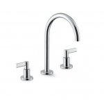 Newform Blink Chic Bateria umywalkowa 3-otworowa z średnią wylewką chrom 71001.21.018