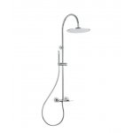 Newform Blink Chic Zestaw prysznicowy ścienny chrom 71052.21.018