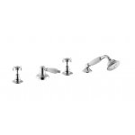 Newform Daytime Bateria wannowa 4-otworowa na brzeg wanny chrom 69095C.21.018