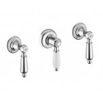 Newform Daytime Style Bateria prysznicowa podtynkowa z rozdzielaczem z 2 wlotami i 3 wylotami chrom 69144.21.018