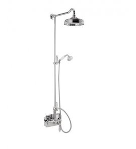 Newform Daytime Style Zestaw prysznicowy ścienny chrom 69150.21.018
