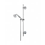Newform Deluxe Drążek prysznicowy ścienny ze słuchawką i wężem chrom 68056.21.018