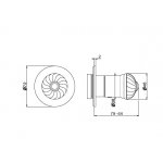 Newform Deluxe Zawór odcinający podtynkowy część zewnętrzna chrom 69851E.21.018