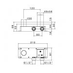 Newform Element podtynkowy 27854.00.000