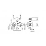 Newform Element podtynkowy z dwoma wyjściami 27886.00.000