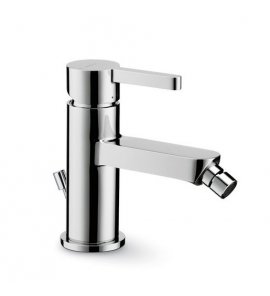 Newform Ergo Bateria bidetowa jednouchwytowa z korkiem chrom 65825.21.018