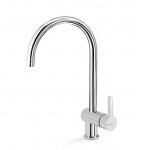 Newform Ergo Bateria zlewozmywakowa jednouchwytowa z obrotową wylewką chrom 65921.21.018