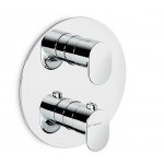 Newform Linfa II Bateria prysznicowa termostatyczna podtynkowa część zewnętrzna chrom 67638E.21.018